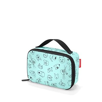 reisenthel thermocase kids cats and dogs mint - kleine koeltas voor cosmetica, medicijnen, snacks en nog veel meer - van waterafstotend materiaal, Cats And Dogs Mint, 20 cm, cosmeticatasje