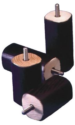 Aidapt Screw Fixing Bed Raisers Set of 4 (Eligible for VAT relief in the UK)