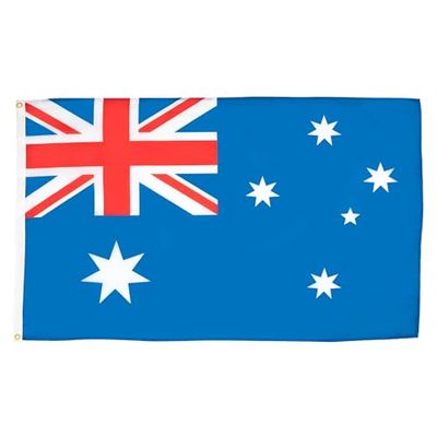 AZ FLAG - Drapeau Australie - 90x60 cm - Drapeau Australien 100% Polyester Avec Oeillets Métalliques Intégrés - Pavillon 50 g