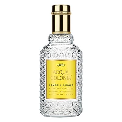 4711 Acqua Colonia Unisex Eau de Cologne Spray, Lemon and Ginger 50 ml