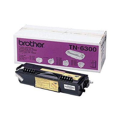 Brother TN-6300 tonerpatron, standardavkastning, svart, Brother äkta tillbehör