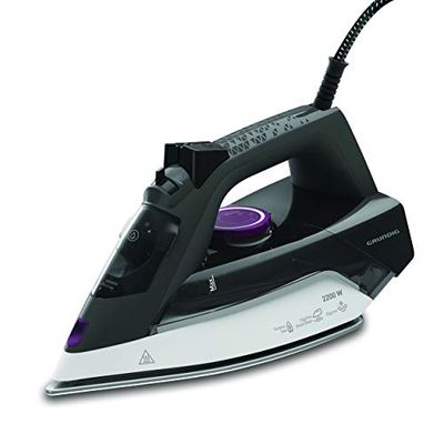 Grundig SI 4850 Stoomstrijkijzer, grijs/wit/violet, único
