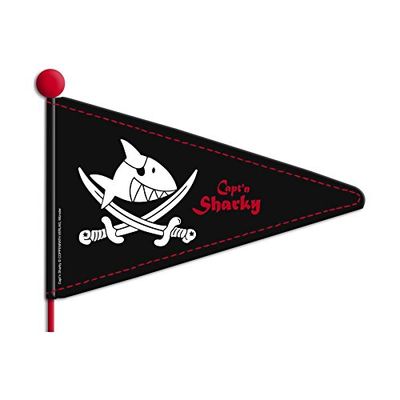 Bike Fashion GmbH 865153-fietswimpel Capt´n Sharky