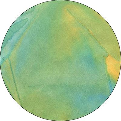 Bonateks, Ronde digitaal bedrukte muismat, antislip onderkant, voor kantoor en thuis, diameter: 22 cm