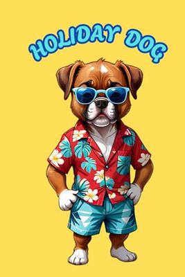 HOLIDAY DOG: ANIMALS OF THE WORLD, Positive Affirmation, Motivational and Inspirational Notebook, Animal Notebook, Birthday Gifts, Motivational Gifts, Notebook Gifts, Anniversary Gifts, For All...