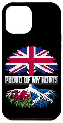 Wales Scotland Mix Heritage Proud of my Roots Welsh Scottish Case for iPhone 12 Pro Max