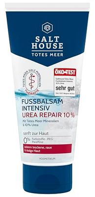 Salthouse Döda havsterapi fotbalsam intensiv, 10% urea och rika oljor, för mycket torr hud, 100 ml