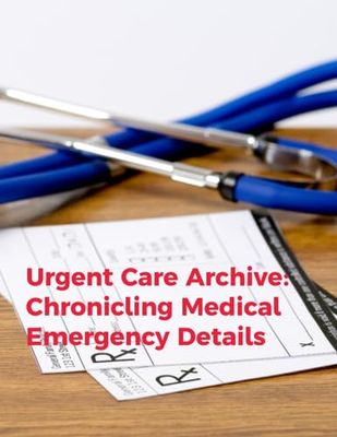 Urgent Care Archive: Chronicling Medical Emergency Details: Patient Profiles Personal Details and Medical History Medical Emergency Information log book 120 pages