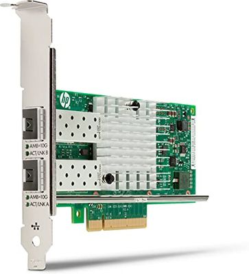 HP Intel X550 10GBASE-T Dual Port NIC Ethernet 10000 Mbit/s Interno