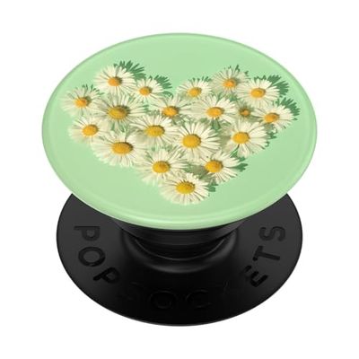 PopSockets: PopGrip - Supporto e Impugnatura per Telefoni Cellulari e Tablet con un Top Intercambiabile - Daisy Lover