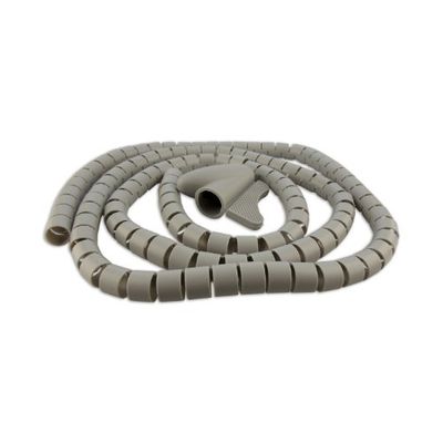 Schwaiger - Tubo Flessibile a Spirale, 28 mm, 1,5 m, Colore: Nero