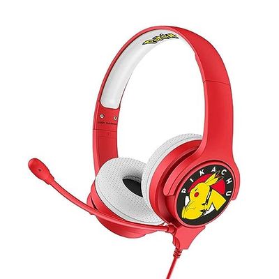 OTL Technlogies Pokemon Casque interactif, Filaire, Microphone Inclus, pour Enfants (Produit sous Licence Officielle)