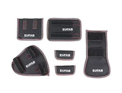 EUFAB 11242 - Conjunto de protetores de transporte para bicicleta (6 peças)