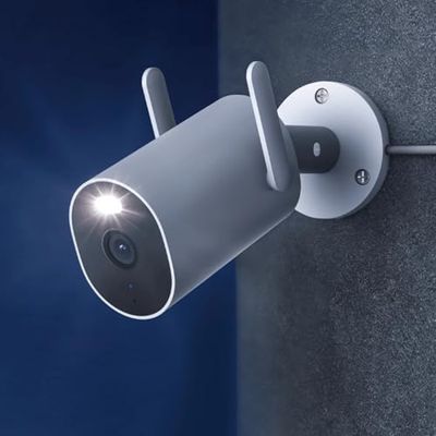Xiaomi Outdoor Camera AW300 | Cámara de Vigilancia Exterior con WiFi | Cámara de Seguridad con Resolución 2K con IA | Cámara Exterior con Detección de Movimiento