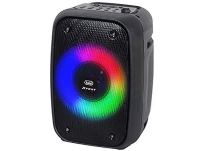 Trevi XF 150 KB 15W Amplified Speaker with Karaoke, Mp3, USB, Micro SD, Bluetooth, TWS Function, Dynamic Microphone, Rechargeable Battery
