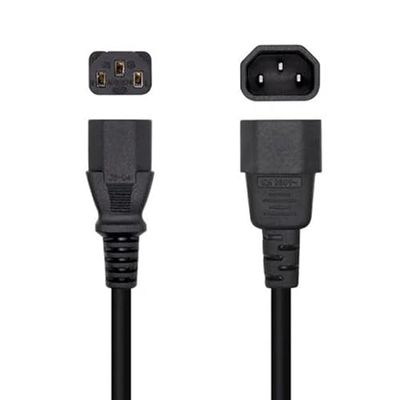 Kabel zasilający do procesora, C13 do C14, 3,0 m, idealny do podłączania urządzeń komputerowych i zapewnienia stabilnego zasilania.