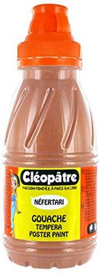 Cleopatre - PGN250-CVR - Pintura guache Nefertari Premium - Frasco de 250 ml - Cobre metalizado