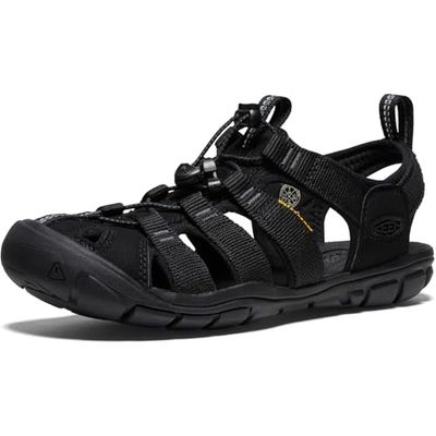 Keen Clearwater CNX, sandálias de caminhada - sandálias de material sintético mulher, Preto, 37,5 UE