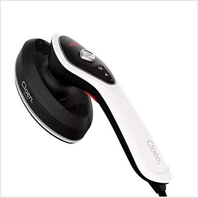 CLOEN Easy Steam Iron | Stoomstrijkijzer | Uniek 90 graden systeem | Inclusief strijkbouthouder en 2 accessoires | Geschikt voor fijne was |1500 W | 1117010101