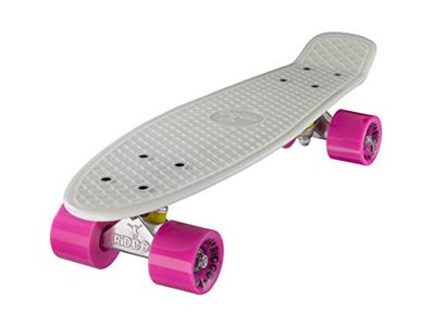 Ridge Skateboards Glow in the Dark Mini Cruiser Board skateboard, komplett, 55 cm