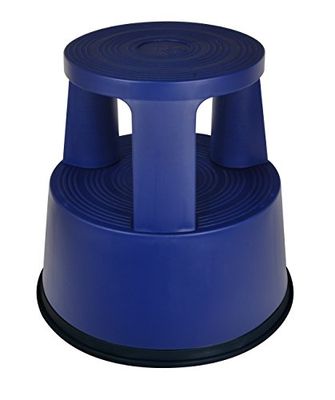 DESQ Modern Style 60060.06 Break-Resistant Plastic Fresh Step Stool – Blue