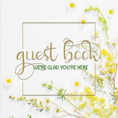 Guest Book: Guest Sign In Book for Airbnb, Rustic Vacation Homes, Beach Houses, Cabins, Cottages, Bed and Breakfasts, & More