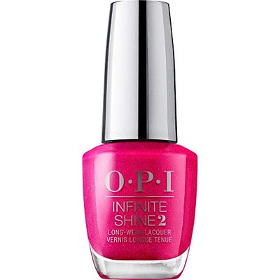 OPI Infinite Shine, Smalto per Unghie a Lunga Durata, Pompeii Purple, Fucsia Shimmer, 15ml