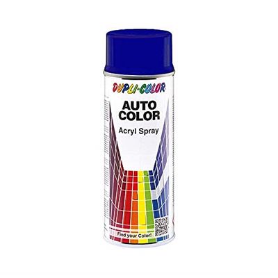 Duplicolor 612213 Spray de Couleur AC 8-0400, Bleu/Noir Métallique, 150 ML