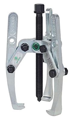 Extracteur de roulements à 3 pieds articulés réglables, idéal pour démonter les roulements sur véhicules et machines.