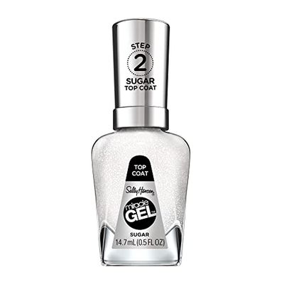 Sally Hansen Miracle Gel - 103 - socker, topplack, anti-chip, resultat av salongskvalitet, inget UV-ljus behövs, 15 ml