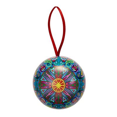 Heathcote & Ivory Love Revival-Beauty Bauble (Hand Cream 15ml, Lip Balm 9g) - Festive Bauble with Moisturizing Hand Cream and Lip Balm