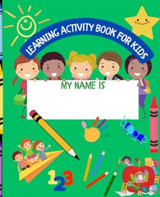 Learning Activity Book For Kids!