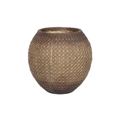 MACETERO MAGNESIA 37X37X43 MARRON