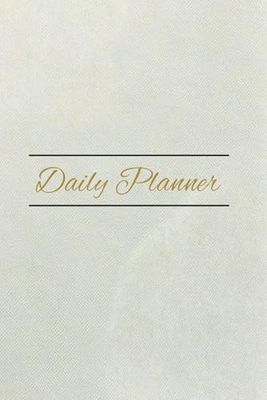 Daily Planner - Undated Planner with Hourly Schedule, Priorities List for Productivity and Time Management, 110 Pages (6" x 9")