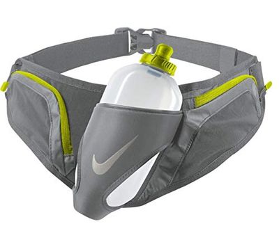 Nike Cintura Grande per fiaschetta, 590 ml, Polvere/Volt/Argento, Taglia Unica