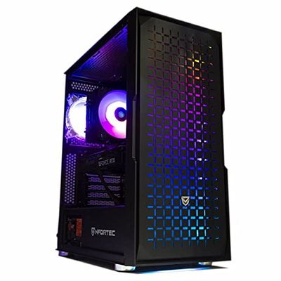 PcCom Desktop PC Zilver AMD Ryzen 5 5600X 500GB SSD 16GB RAM