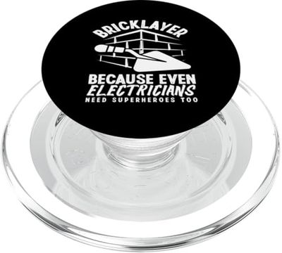 Albañil Incluso los electricistas necesitan superhéroes PopSockets PopGrip para MagSafe