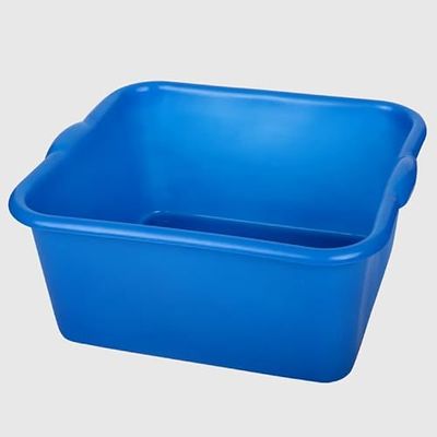 La Briantina Baccinella in Plastica Rettangolare, Colore Blu, Capacità 16 Litri