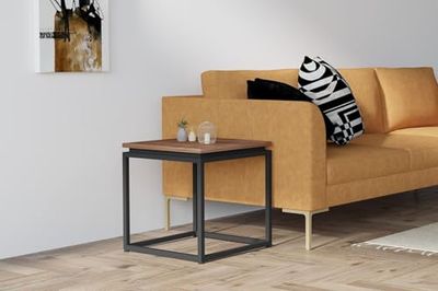 Hanah Home Lale-Walnut, Bois de pin, Noyer Noir, Taille Unique