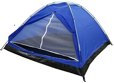 Megashopitalia Tienda Cortina de 4 plazas para Uso Exterior, Adultos Unisex, Turquesa, L240xP210xH130 cm