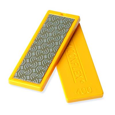 MOONFLEX Sport_Board_ski diamantfil, diamant av plast, gul, 70 x 25