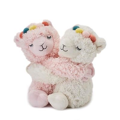 Warmies Warm Hugs Llama Microwavable s with French Dried Lavender Scent, Fully Heatable Cuddly Toy for Anxiety and Pain Relief