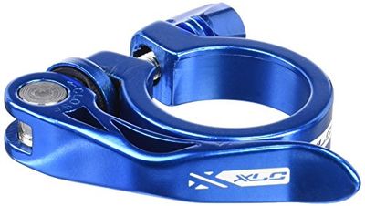 XLC unisex – vuxna sadelstödklämring sadelklämma, blå, 3,2 x 3,2 x 3,2 cm
