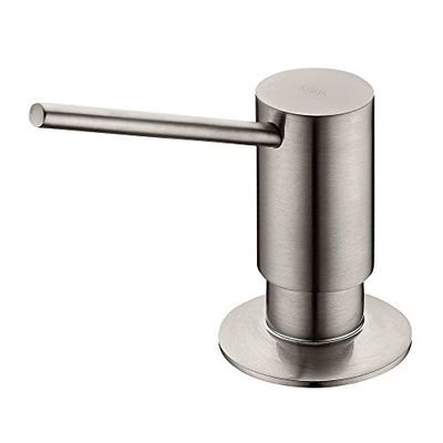 Kraus Soap Dispenser, Metal, Stainless Steel, one Size