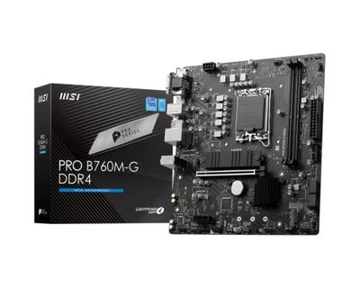 MSI PRO B760M-G DDR4 (Socket 1700/B760/DDR4)