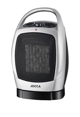 Jocca 2853 Keramische ventilatorkachel, 1500 W, grijs