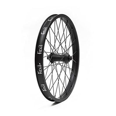 Fiend BMX Cab Front Wheel Black BMX, Adultos Unisex, Negro, 20 Pulgadas