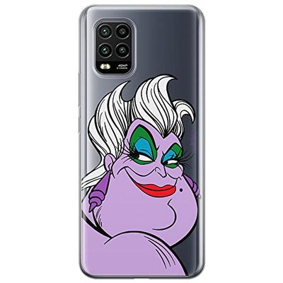 ERT GROUP mobiel telefoonhoesje voor Xiaomi MI 10 LITE origineel en officieel erkend Disney patroon Ursula 001 optimaal aangepast aan de vorm van de mobiele telefoon, gedeeltelijk bedrukt