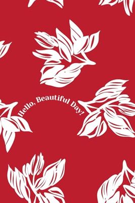 Abstract floral Notebook – Aesthetic Rad Journal (6” x 9”, 130 Pages, Lined)