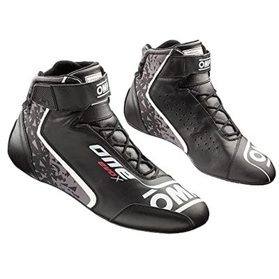 Omp Unisex One Evo Black Shoes Size 43 Fia 8856-2018 Boat, Standard, 9 UK